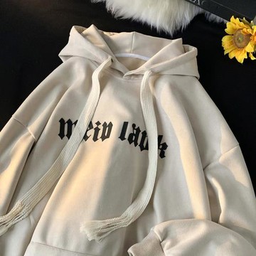 美式連帽衛衣男春秋款復古潮牌寬松慵懶風高級感重磅外套oversize