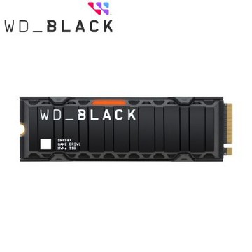 WD 黑標 SN850X 2TB(散熱片) M.2 PCIe 4.0 NVMe SSD