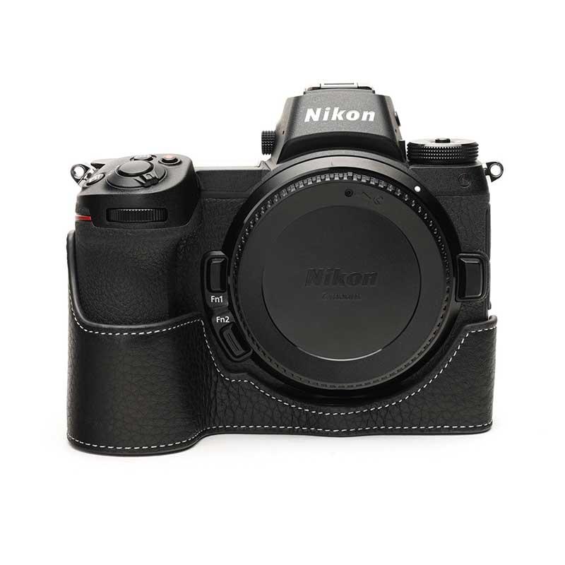 新品 本革 Nikon ニコン Z5用 本革カメラケース ニコンz5,z6ii,z7 ii,ヴィンテージ用の手作り本革カメラケース