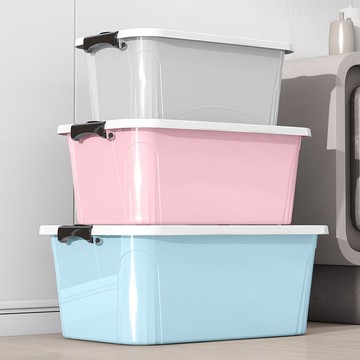 特大號收納箱 塑料車載儲物箱 棉被書本玩具整理箱 家居藏箱扣箱 衣箱