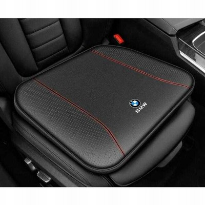 BMW 専用車用シートクッション 低反発 車の座布団滑り止め【1個】 ブラック
