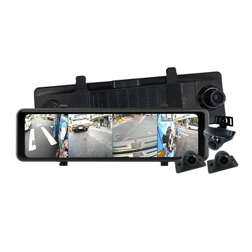 路易視 CX6 1080P FHD 四鏡頭 電子後視鏡 GPS測速 行車記錄器 15米後鏡頭線