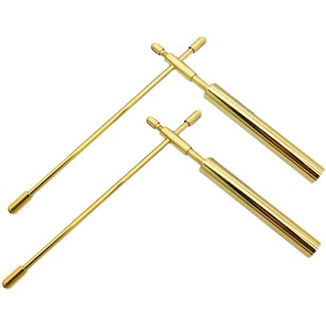 正品臺灣尋龍尺高精度探測棒臺灣折疊純銅一對 雙11全館免運