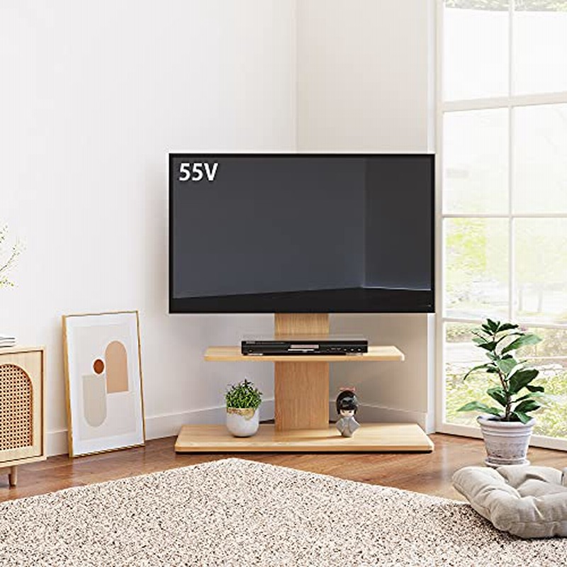 美品 テレビ台 壁寄せテレビスタンド ふさわしかっ