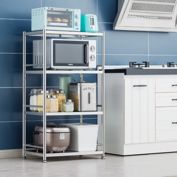 【HappyLife】不鏽鋼四層置物架60×39×110CM Y9994