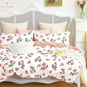 【買一送一】DUYAN竹漾 100%精梳純棉床包枕套組 多款任選 台灣製( 單人/雙人/加大 均一價 )