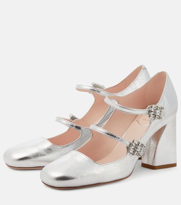 Roger Vivier Babies Mini Très Vivier leather pumps