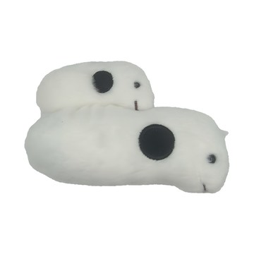 海中散步 動物造型玩偶  絨毛娃娃花園鰻 白色  1個  12cm