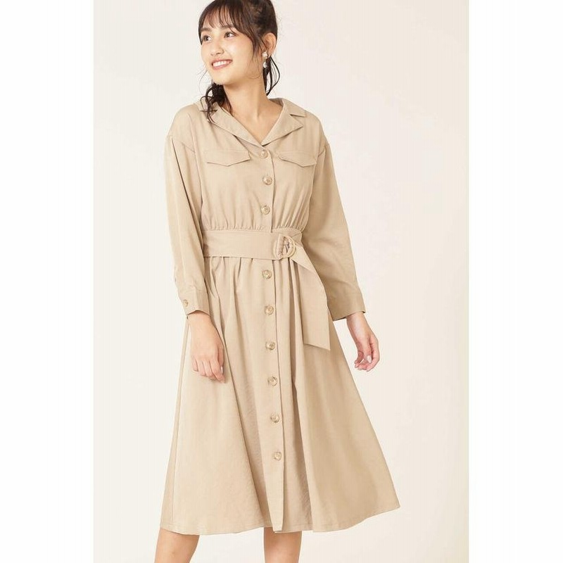 ジルバイジルスチュアート カイキンシャツワンピース レディース ベージュ ｆｒ Jill By Jillstuart 通販 Lineポイント最大1 0 Get Lineショッピング