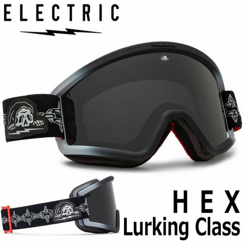 24 エレクトリック HEX LURKING CLASS WHITE ゴーグル