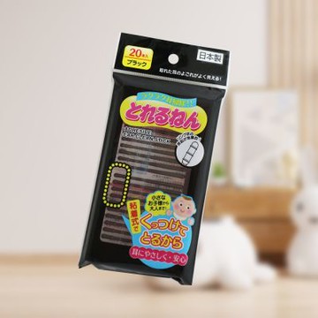 黑色黏著棉花棒-20支入x3組