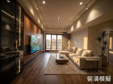 安平景觀第一排｜愛琴海環狀露台帝王戶 平面大車位｜台南市安平區國平北路