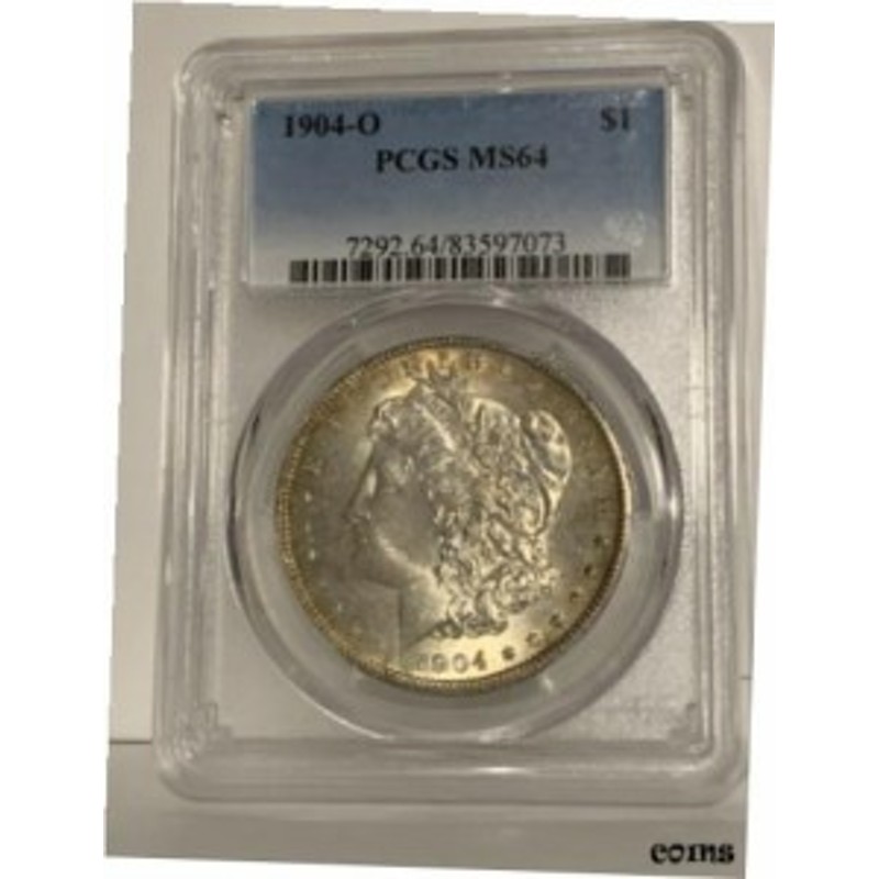 品質保証書付】 アンティークコイン NGC PCGS 1904-O Morgan Silver