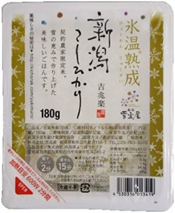 越後雪室屋 氷温熟成新潟こしひかりパックごはん 180g×12P