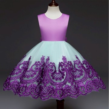 女童夏裝公主裙兒童六一季表演主持禮服裙中小童連衣裙洋氣裙子