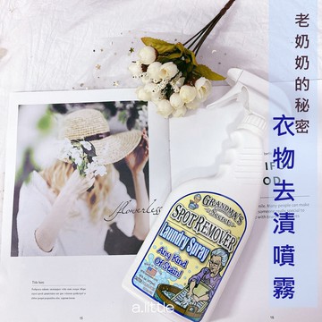 美國 Grandma's Secret 老奶奶的秘密 衣物去漬噴霧-473ml
