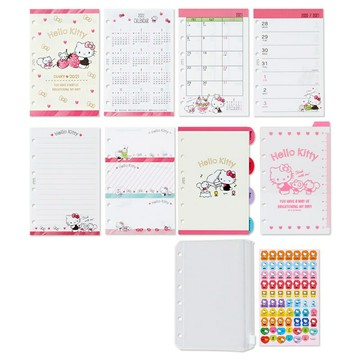【震撼精品百貨】2021年曆 Hello Kitty 凱蒂貓 三麗鷗  記事手帳/年曆/行事曆/日誌/桌曆*57534 震撼日式精品百貨