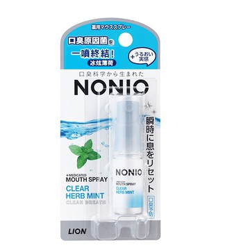 日本獅王NONIO終結口氣淨涼噴劑冰炫薄荷5ml