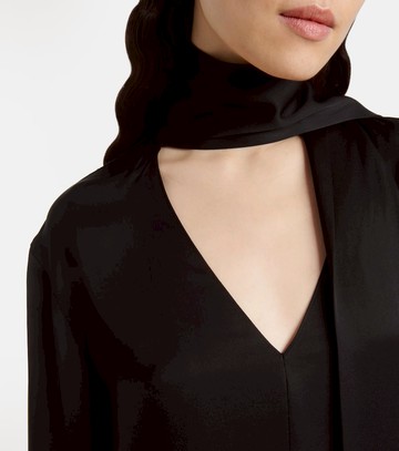 Joseph Scarf-detail silk blouse