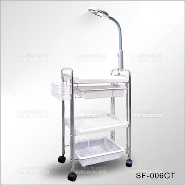 台灣紳芳 | SF-006CT LED放大燈+推車[56048]美容推車 工作台車 美容台車 美容開業設備