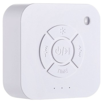 攜帶型無線白噪音除噪呼吸助眠燈 智能定時 USB充電  1個