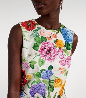 Dolce & Gabbana Floral cotton minidress
