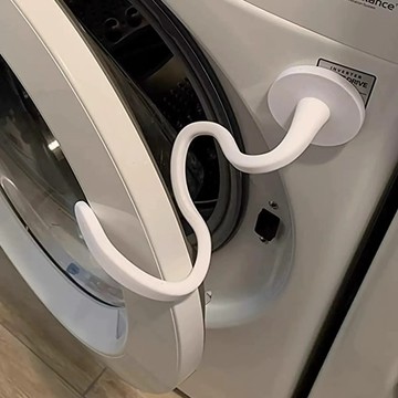 前置洗衣機門強磁鐵支架強力磁性洗衣機門硅膠支架磁鐵蛇形支架 小紅書同款