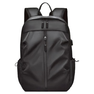 理享家 輕量化大容量雙肩背包 45 x 30 x 14.5cm 黑色 輕便耐用  1個