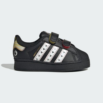 Adidas 愛迪達 Superstar LED Lights CF I [JQ2806] 小童 運動休閒鞋 黑白 發光
