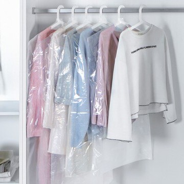 防塵袋衣罩衣服防塵罩大衣防塵袋透明掛衣袋西裝套 干洗店防塵袋