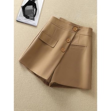 黑色工裝半身裙女2025新款夏季薄款高腰顯瘦A字包臀裙褲寬松半裙