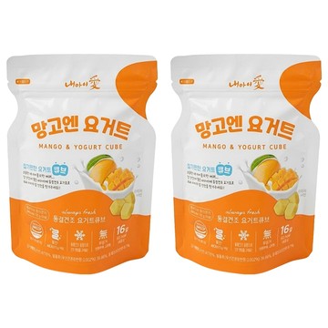 Naeiae 韓國優格球  芒果  16g  2包