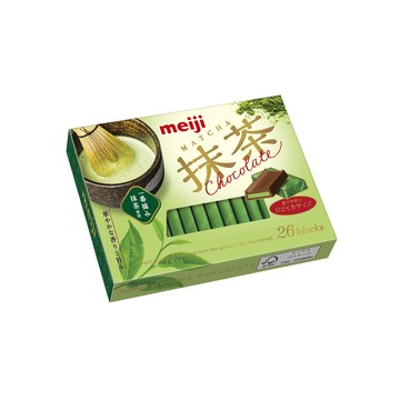 MEIJI 抹茶可可(26枚盒裝)120g