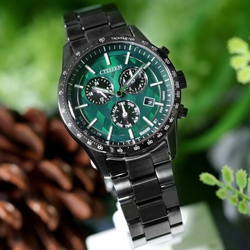 CITIZEN星辰 GENT S系列 旺福x極光之森 光動能計時腕錶 新年禮物 推薦 送禮 39.5mm/BL5497-85W