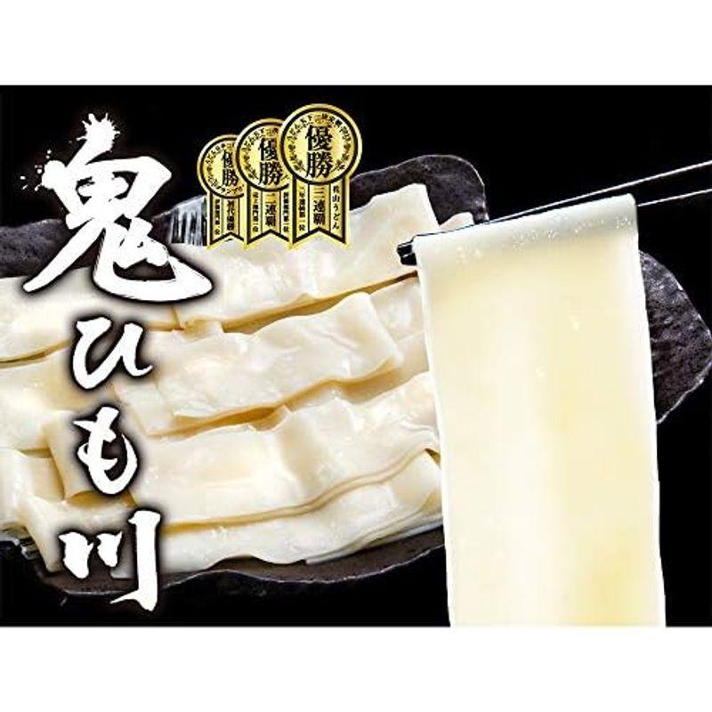 花山うどん 鬼ひも川3人前肉汁つゆ付420g×2個