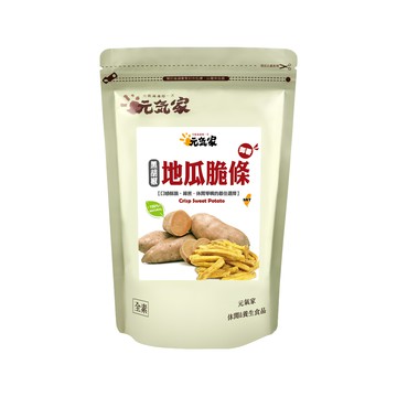 元氣家 御薯黑胡椒地瓜脆條 新鮮蔬果製成 香脆可口  100g  1包