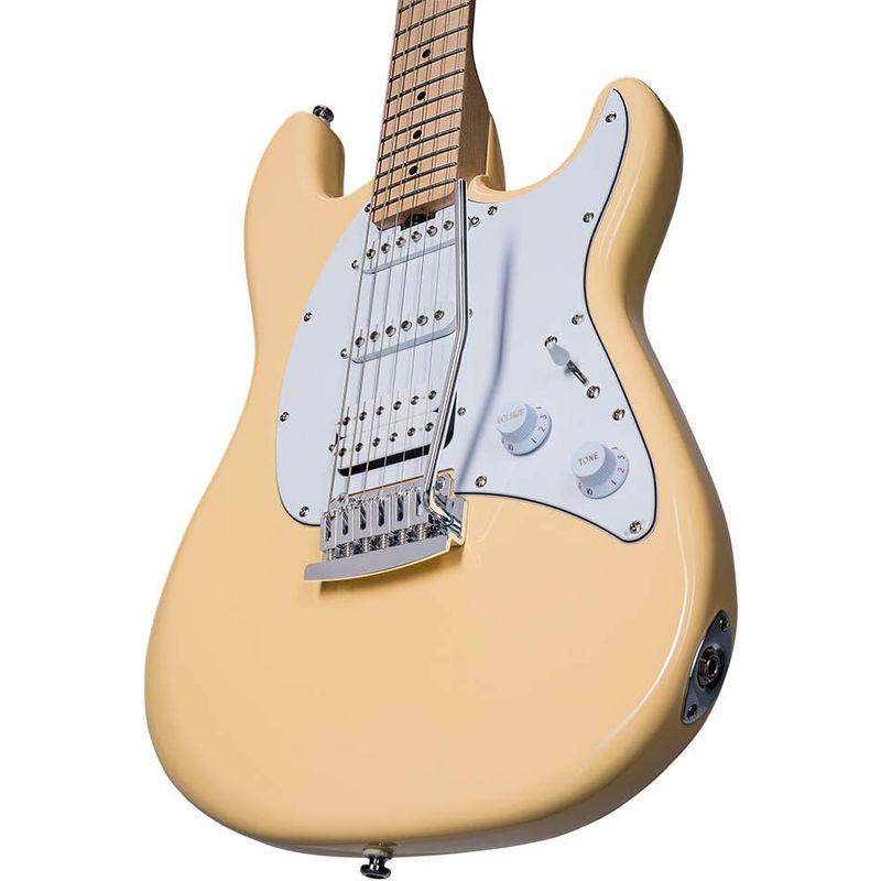 Sterling By Musicman SUB CUTLASS HSS VINTAGE CREAM エレキギター