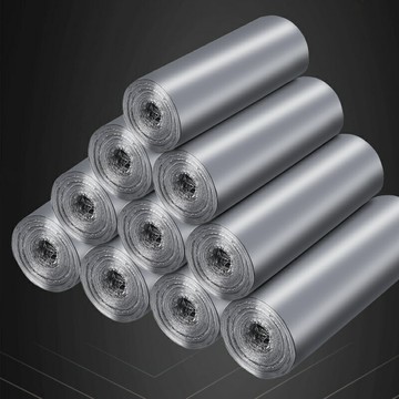 垃圾袋家用加厚點斷式一次性袋子塑料袋廚房衛生間大號黑色銀鋼袋