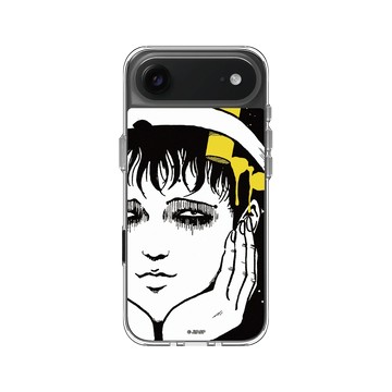 iPhone Air Clear Case（相機按鈕） 透明 - 伊藤潤二驚選集 Junji Ito - 抽色設計款 - 雙一