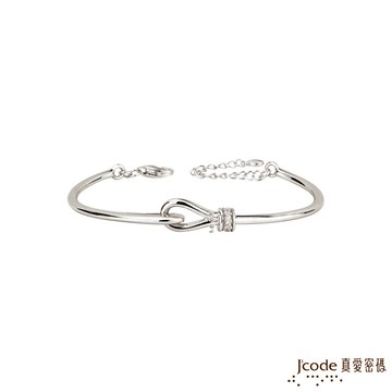 【J'code真愛密碼銀飾】緊扣最愛純銀手環