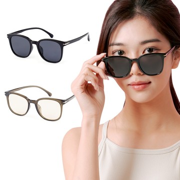 ALEGANT北歐時尚TR90寶麗來貓眼微方偏光墨鏡│UV400方框太陽眼鏡
