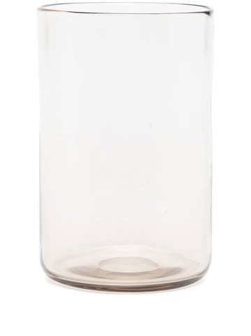 Brunello Cucinelli - tall glass tumbler - unisex - glass - One Size - White