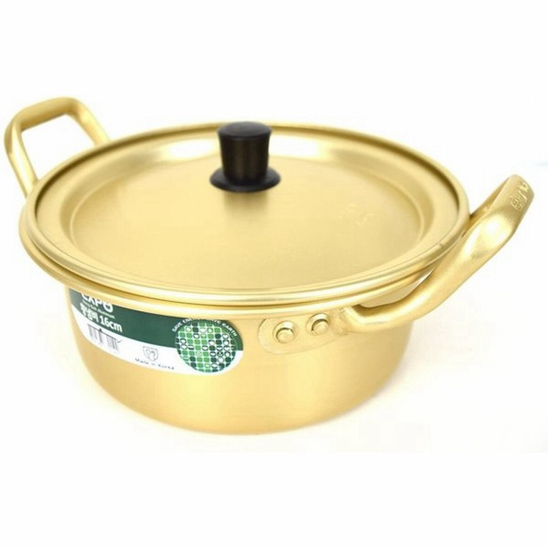 韓国 ラーメン鍋 アルミ製 16cm 並行輸入品 通販 Lineポイント最大0 5 Get Lineショッピング