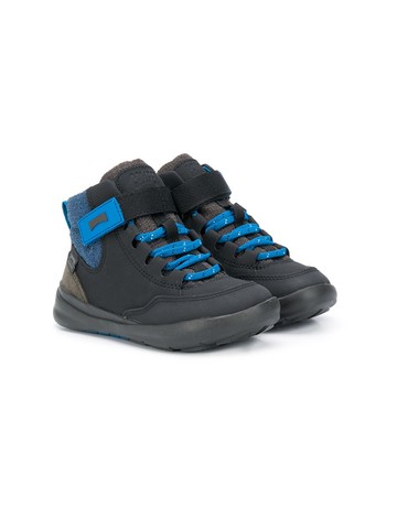 Camper Kids - Runner Four boots - kids - Rubber/Fabric/Polyester/Recycled PET/Recycled PET - 31 - Black