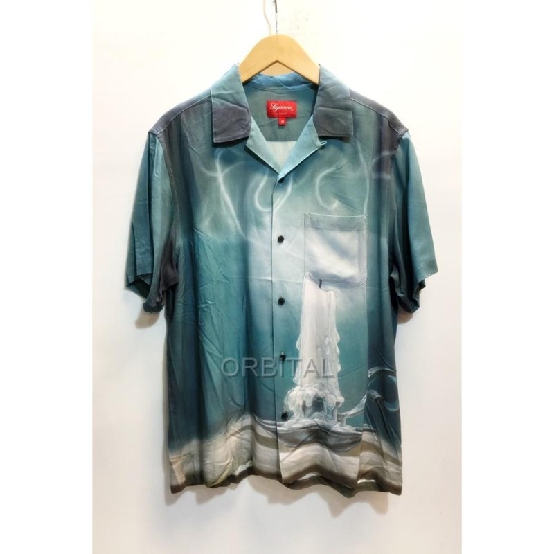 代官山)Supreme シュプリーム 21SS Fuck Rayon S/S Shirt キャンドル 