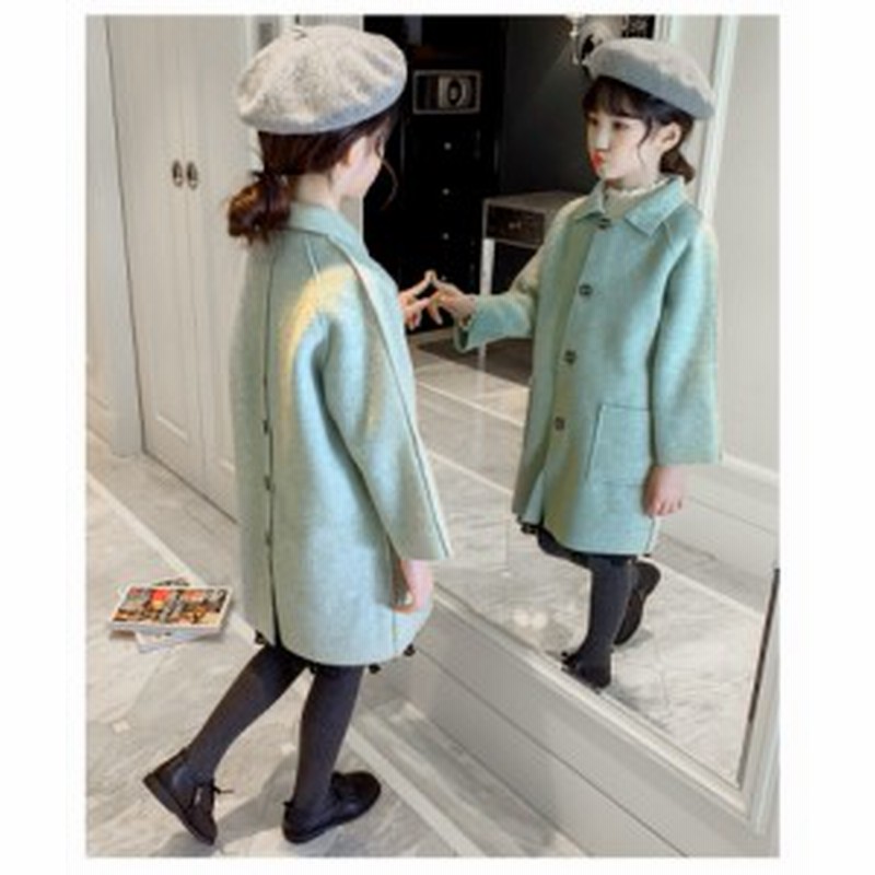 韓国子ども服 カーディガン 女の子 秋 キッズ コート ジャケット フロントボタン ダッフルコート ジュニア シンプル プリンセス 結婚式 通販 Lineポイント最大1 0 Get Lineショッピング
