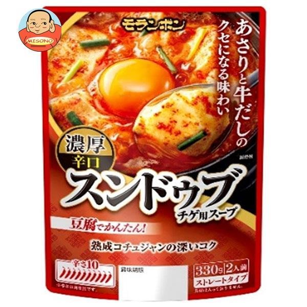 モランボン スンドゥブチゲ用スープ 濃厚辛口 330g×10袋入