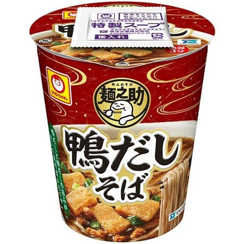 東洋水産 麺之助 鴨だしそば 65g×12個入