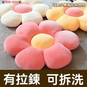 可愛小雛菊抱枕 花朵抱枕 可拆新抱枕 沙發墊 蒲團 花朵抱枕 花朵靠墊 花朵椅墊 抱枕 椅墊 座墊 午睡枕 靠墊 椅子墊