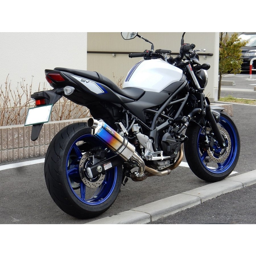 WR'S WR'S:ダブルアールズ ST-OVALタイプ スリップオンマフラー カラー：焼き色 SV650 SV650X SUZUKI スズキ  SUZUKI スズキ 通販 LINEポイント最大0.5%GET | LINEショッピング